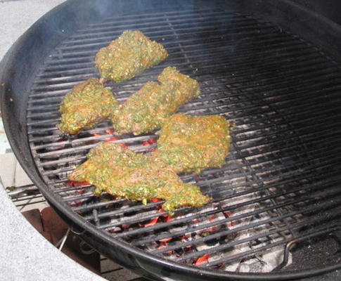 marinade de chimichurri à griller