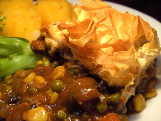 tourte de boeuf tendre