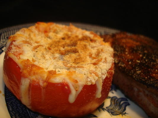 tomate rôtie (style margherita pizza)