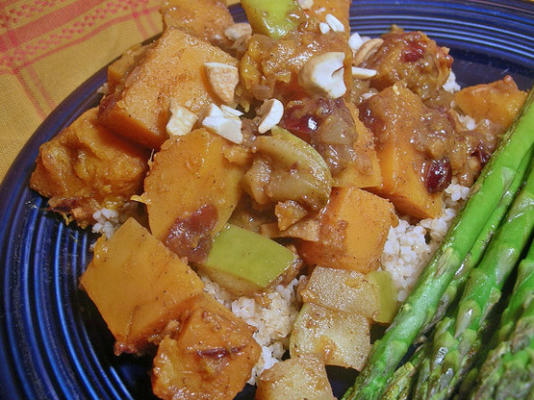 courge d'hiver au curry