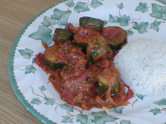 courgette au curry