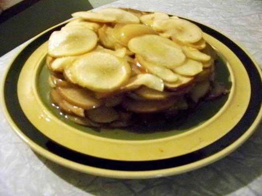 gâteau aux pommes et au caramel sans farine (5 heures de cuisson)
