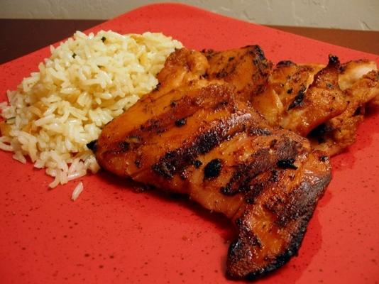 poulet de char siu grillé