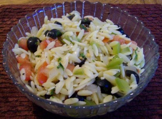 salade d'orzo citronnée