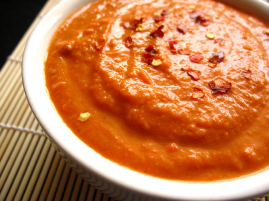 soupe épaisse et épicée