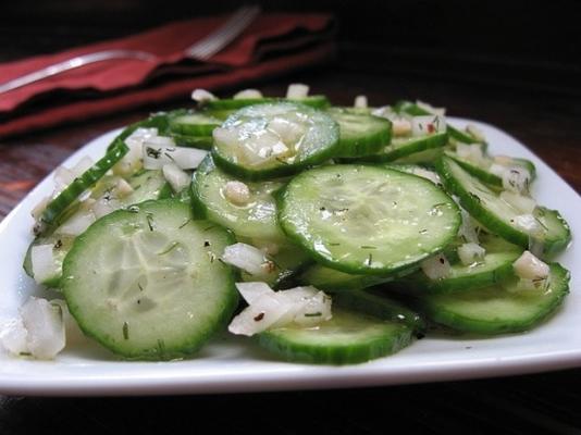 salade de concombre gasthaus