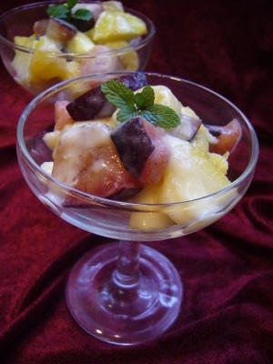 vinaigrette au sherry pour salade de fruits