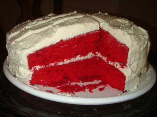 gâteau de velours rouge juste comté
