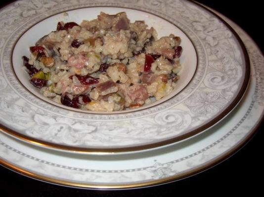 riz pancetta crémeux