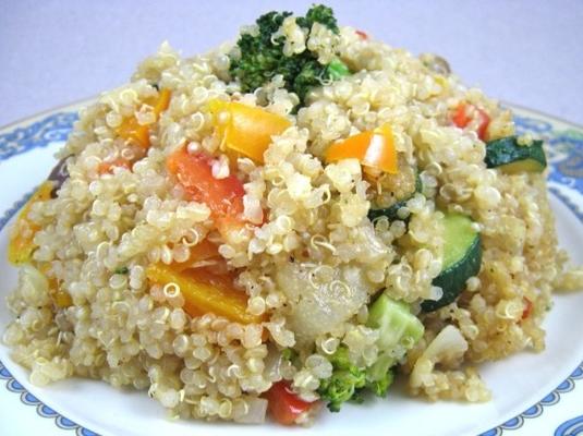 quinoa pilaf végétarien