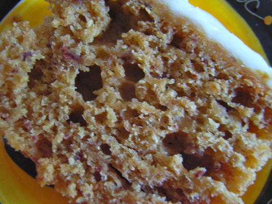 gâteau à la mangue avec glaçage au citron