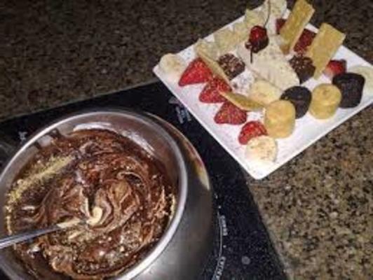 smores fondue (le melting pot)