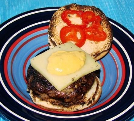mes hamburgers au fromage
