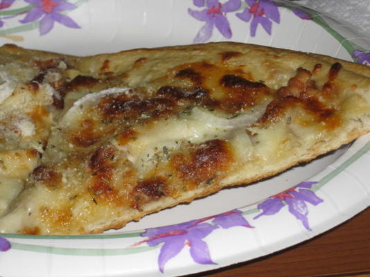 pizza blanche délicieuse facile