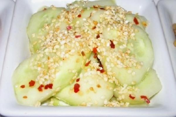 salade asiatique sésame-concombre