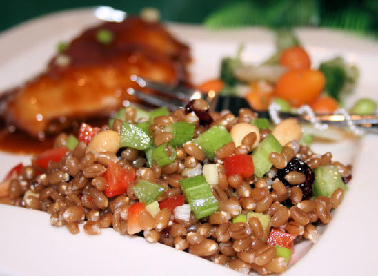 salade épicée de myrtille