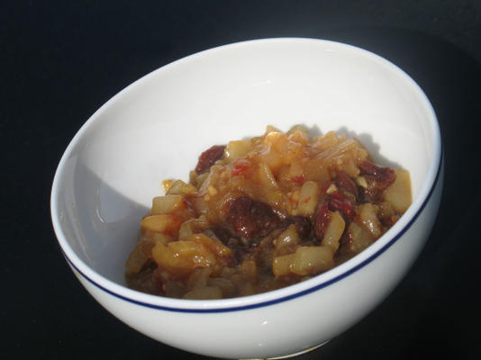 chutney de fruits à la moutarde