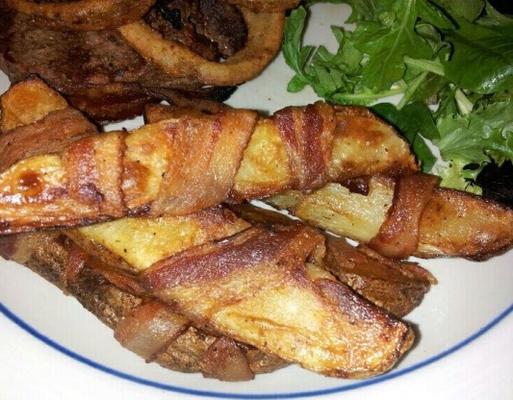 bacon frites au steak