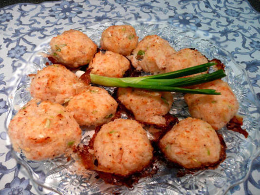 boulettes de crevettes au four