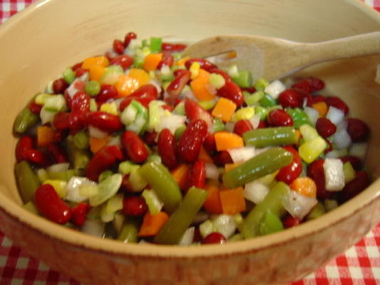 salade de légumes piquante