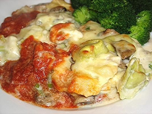 tortellini à la tomate et au parmesan