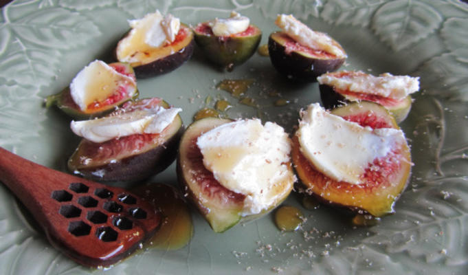 dessert aux figues et au mascarpone (ou tapas)