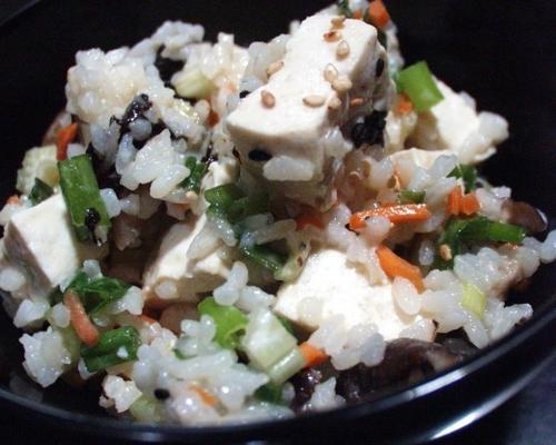 salade de riz à la japonaise