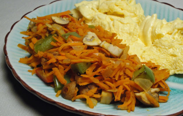 remplacement de pommes de terre rissolées - légumes