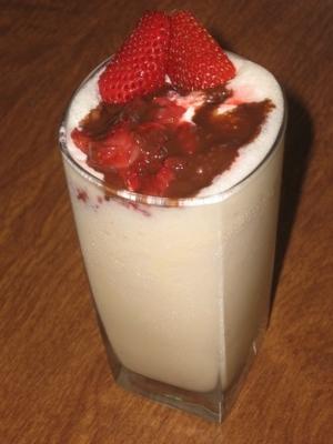 milkshake à la vanille simple