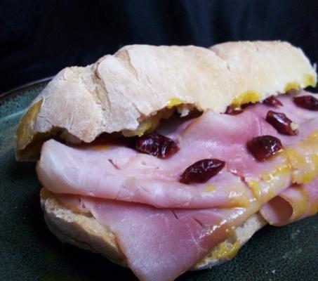 sandwich au jambon extra-spécial (inspiré du jambon starbucks et du brie)