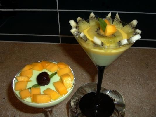 mousse de yaourt et mangue