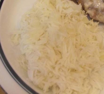 le fameux riz blanc de ma mère