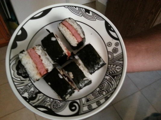 sushi spammé (musubi)