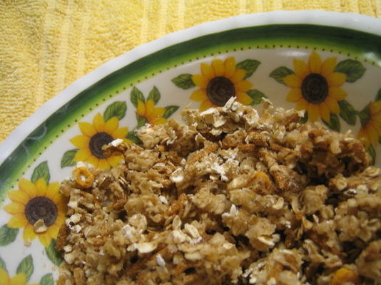 granola à la cannelle pour une personne