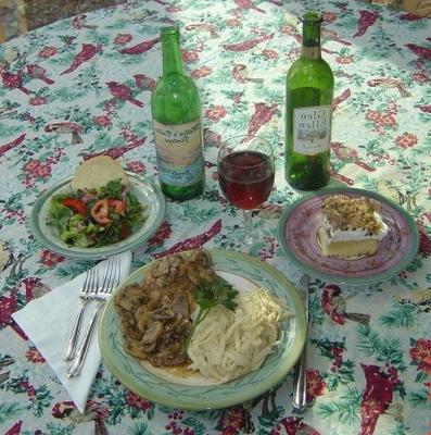 fettuccine alfredo de linda