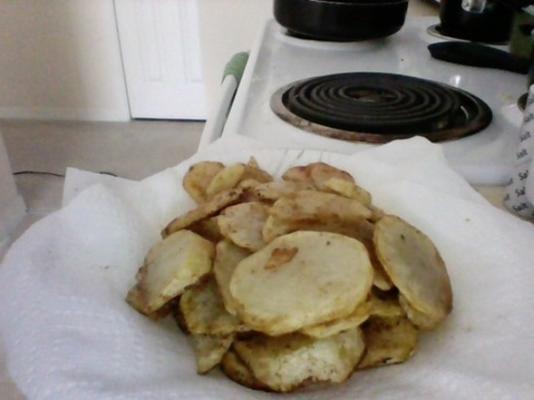aaloo fry (pommes de terre frites épicées)