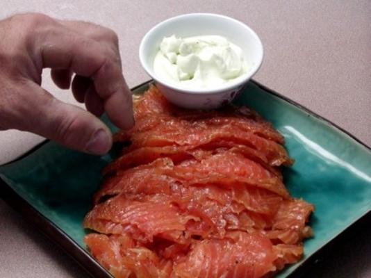 gravlax de style asiatique