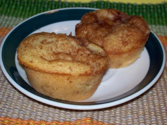 muffins sablés aux pêches