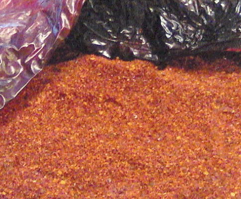 chili molido (poudre de chili rouge) pour marla