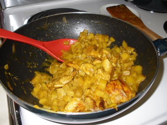 poulet au curry de jenny