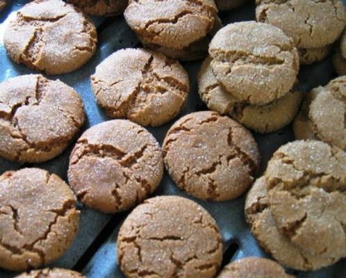 biscuits plissés à la mélasse épicée