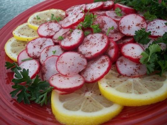 salade de turp (salade de radis)