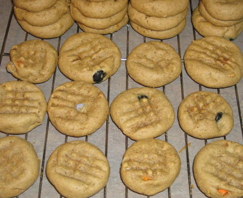 biscuits au mandarin au beurre d'arachide