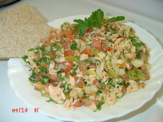 Salade de saumon faible en gras (casher- pareve)