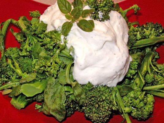 broccolini à la crème de citron