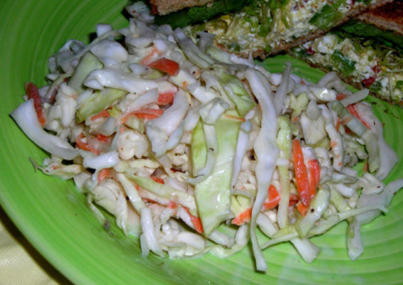 salade de chou sans gras