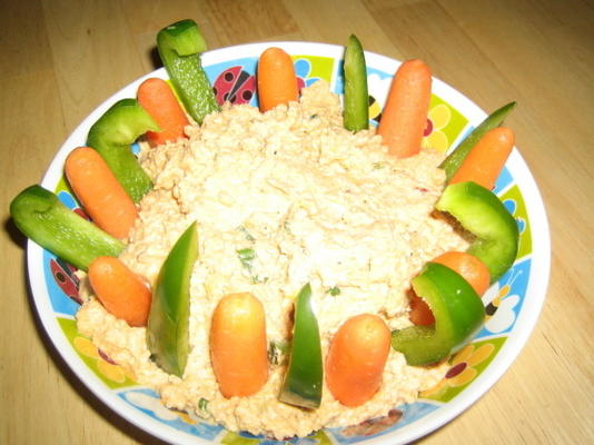 houmous aux légumes épicés