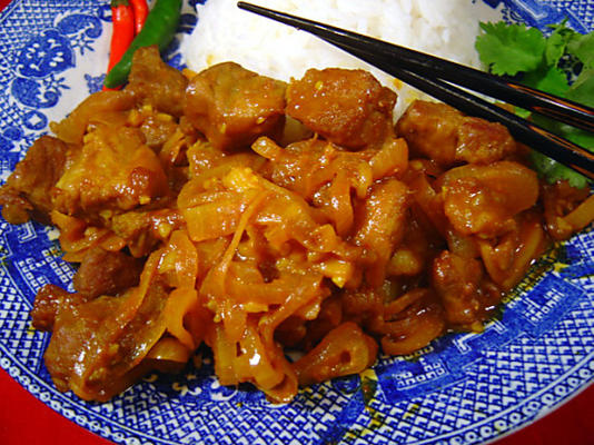 curry de porc à la birmane
