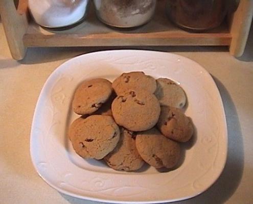 biscuits aux épices raisins d'or