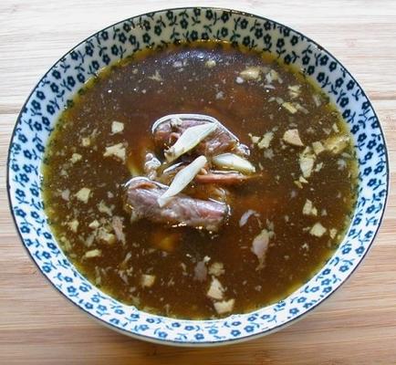 soupe de queue de boeuf à la malaysienne